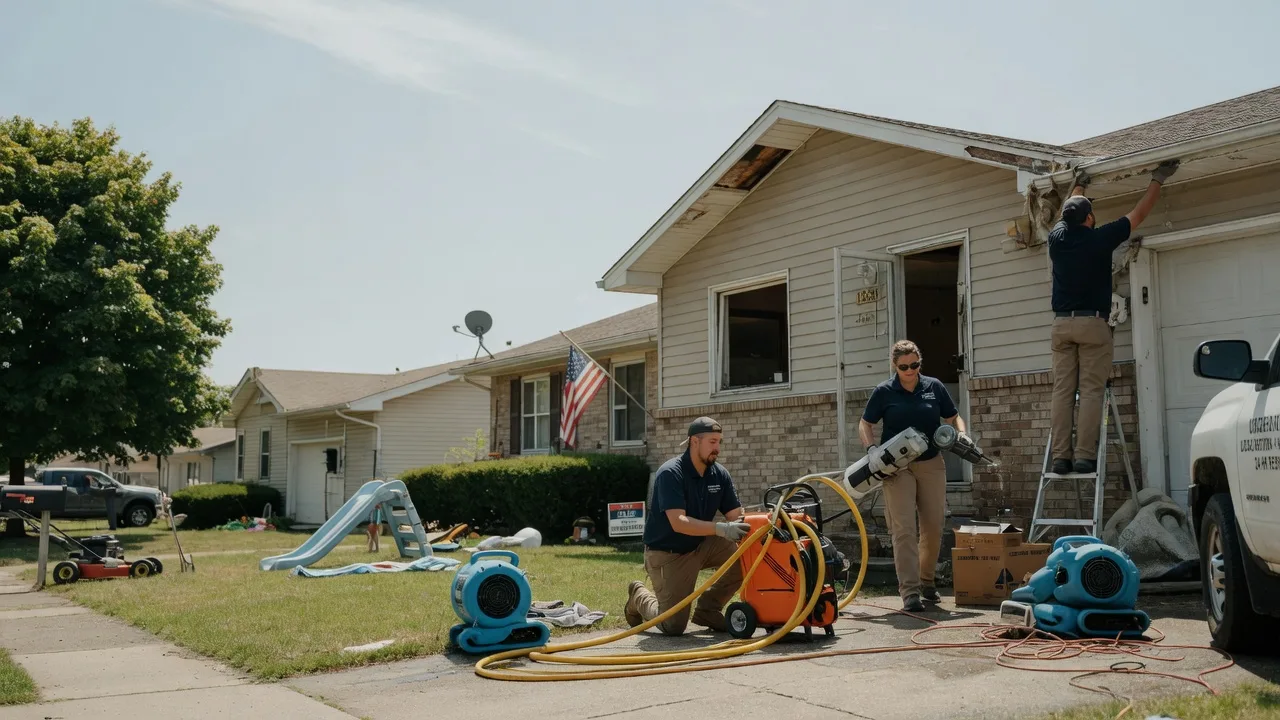 Water Damage Restoration in Sterling, IL near me
